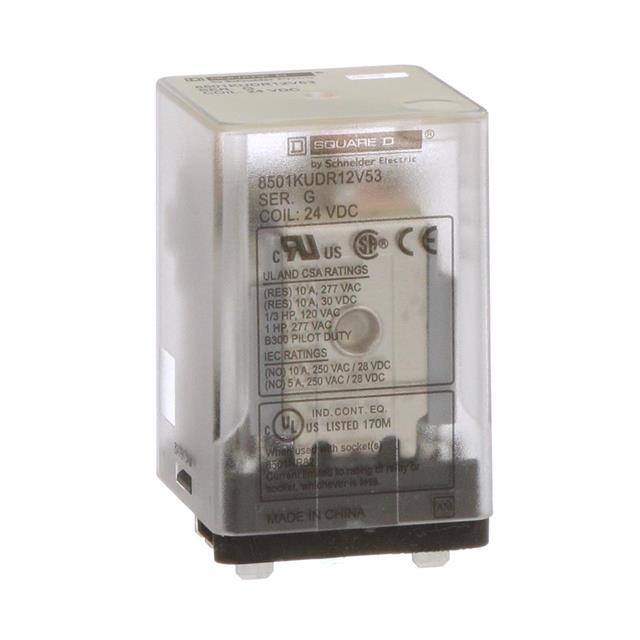 8501KUDR12V53 Schneider Electric  Power Relays Over 2 Amps